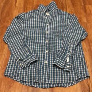 Old Navy Men’s Plaid Button Down Shirt Size Small